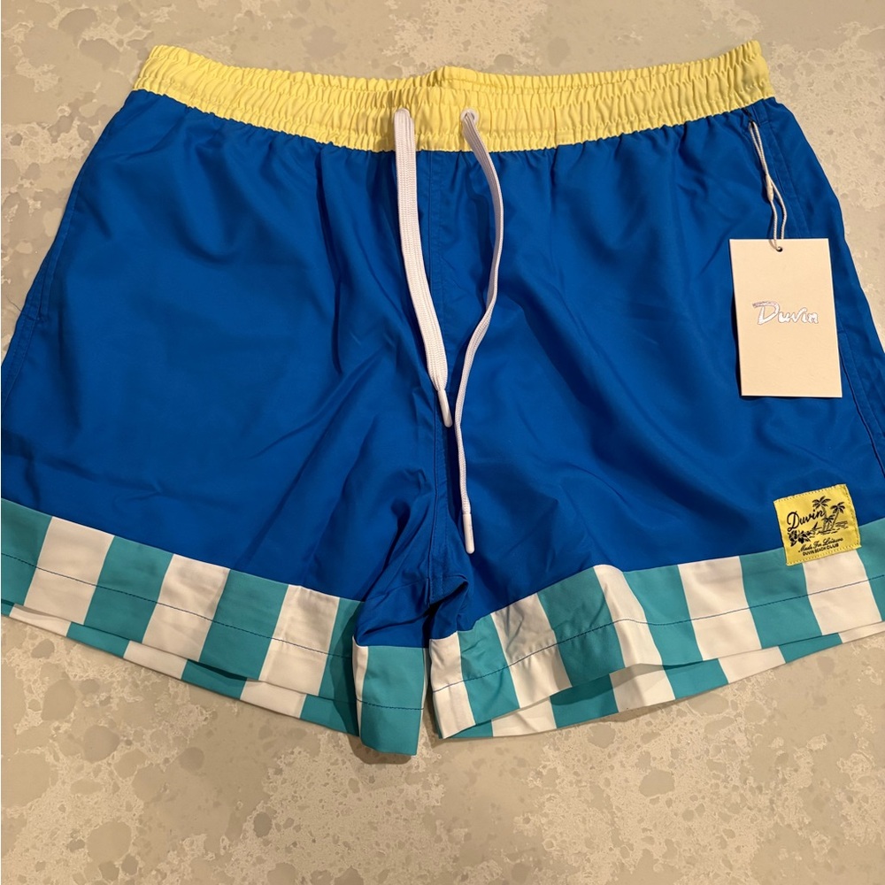 Duvin Swim Shorts, Large NWT
